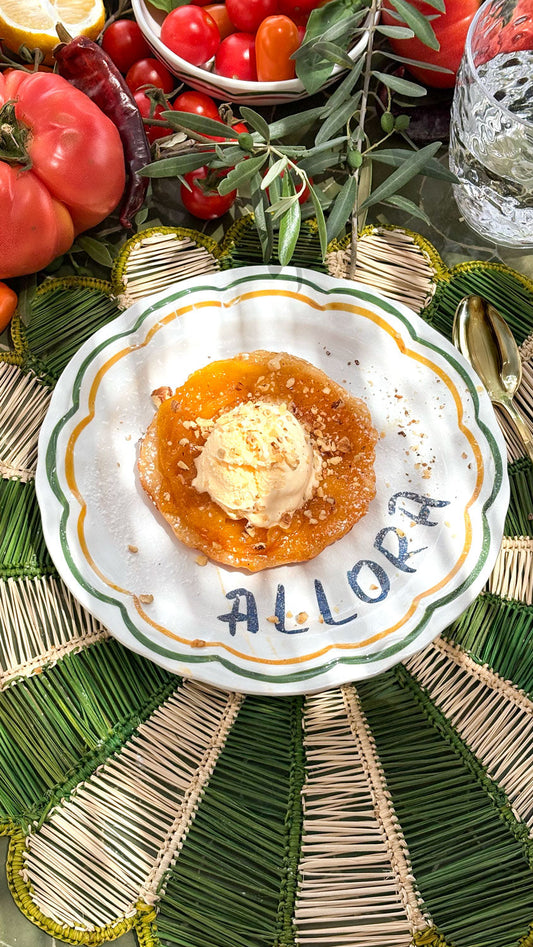 Tarta Tatín De Melocotón
