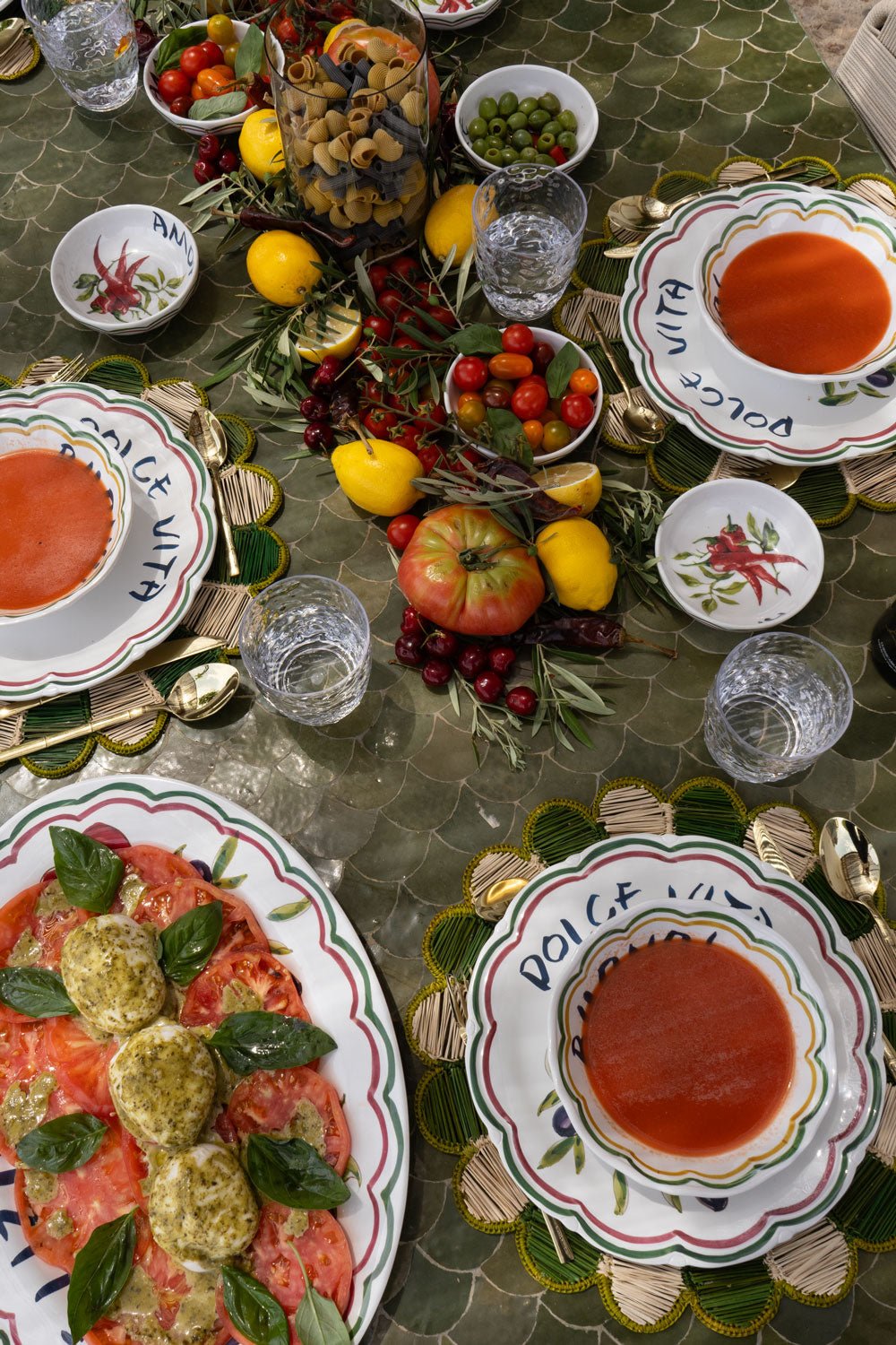 Vajilla Melamina Dolce Vita