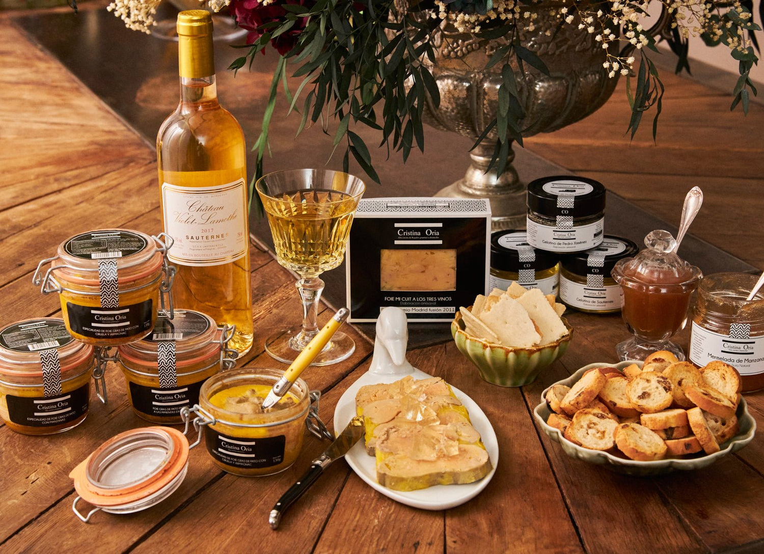 FOIE GRAS Y COMPLEMENTOS - Cristina Oria