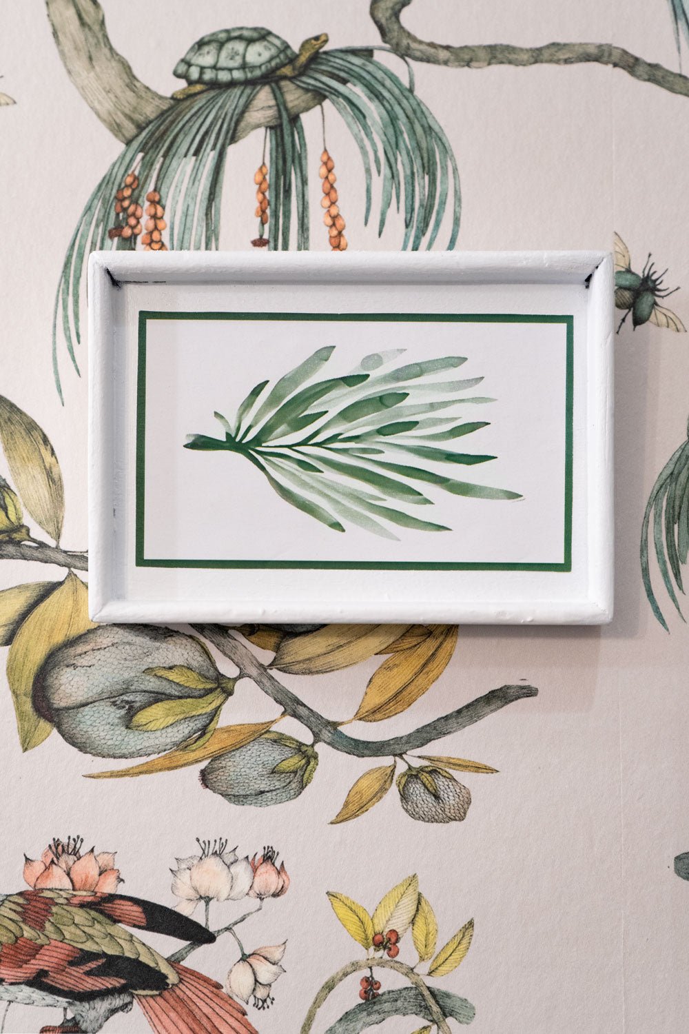 Set 4 Cuadros Con Diseño De Hojas Verdes Uno Cristina Oria