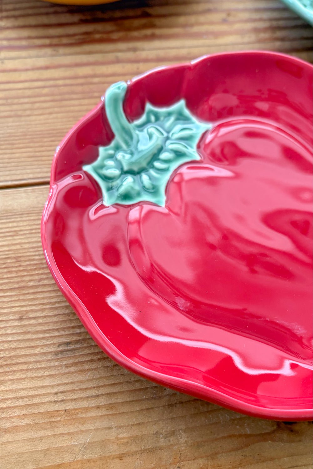Plato Diseño Pimiento Pequeño Cristina Oria