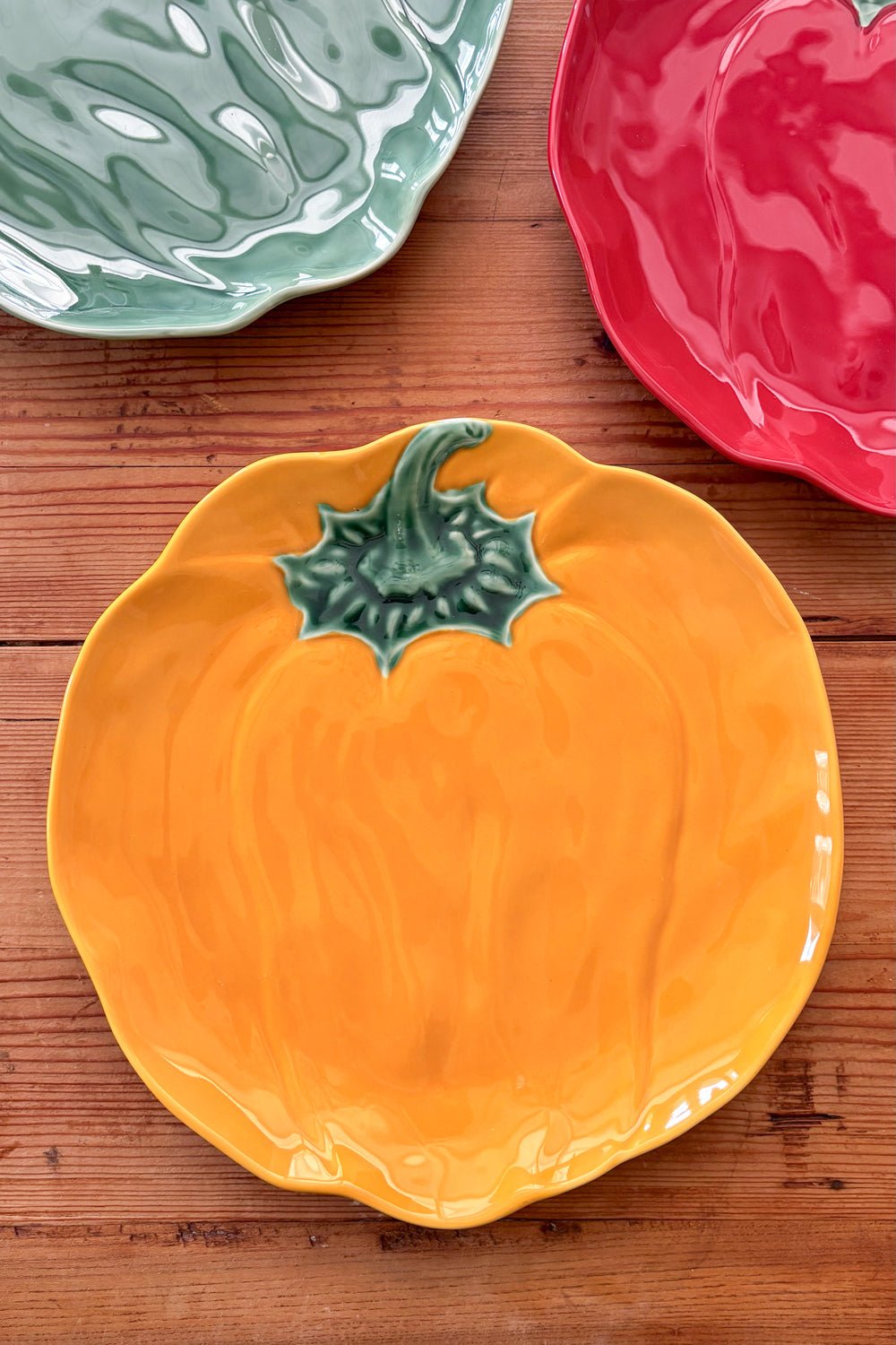 Plato Diseño Pimiento Grande Amarillo Cristina Oria