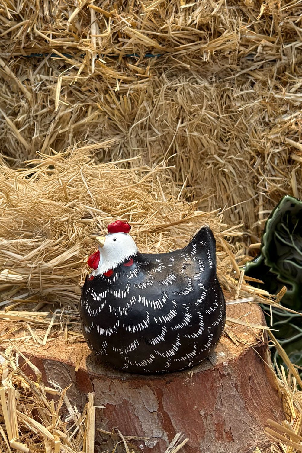 Figura Decorativa Gallina Negra Cristina Oria