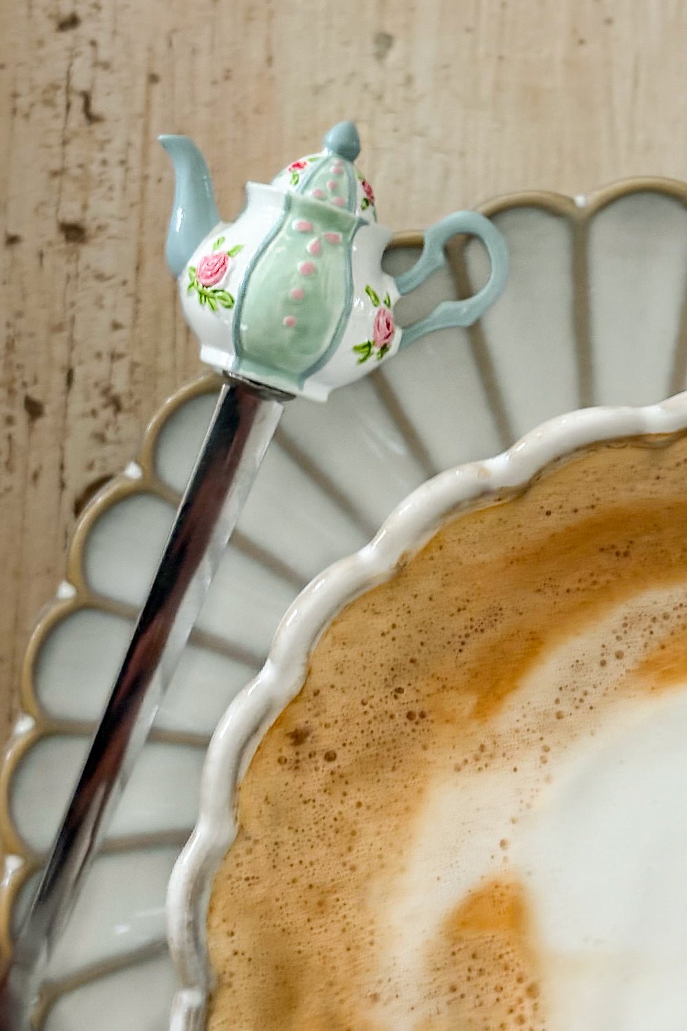Detalle Uno Set Cucharas Y Tenedores Diseño Especial Té Cristina Oria