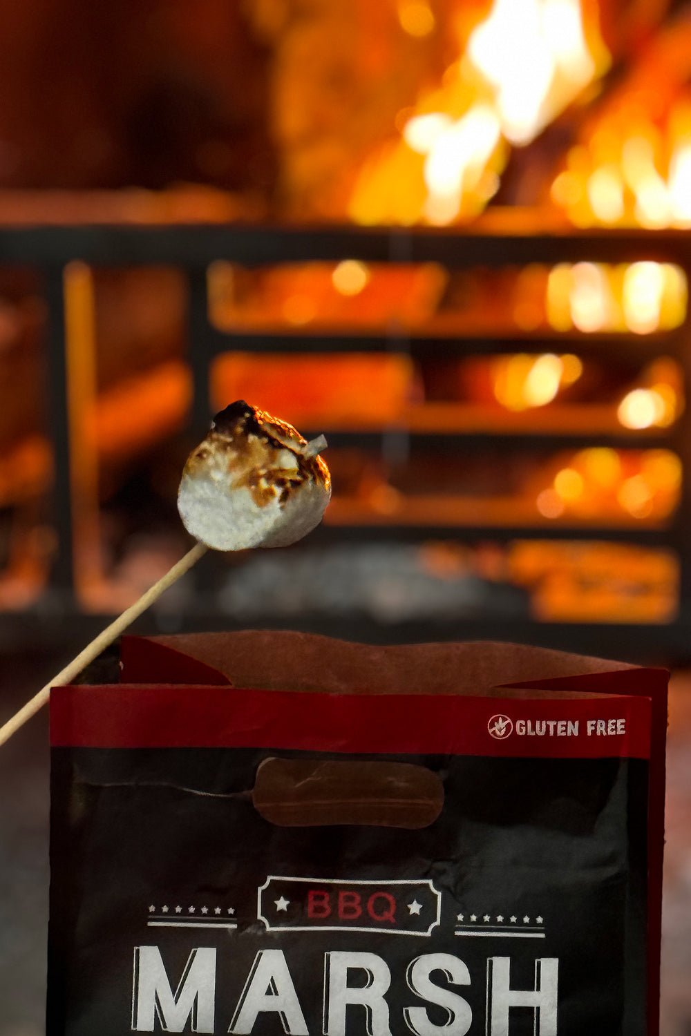 Detalle Bolsa De Marshmallows BBQ Cristina Oria