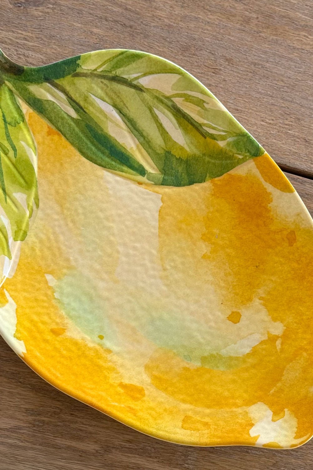 Detalle Fuente De Melamina Limón Cristina Oria