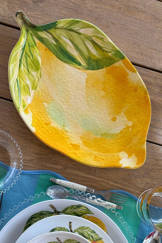 Fuente De Melamina Limón Cristina Oria