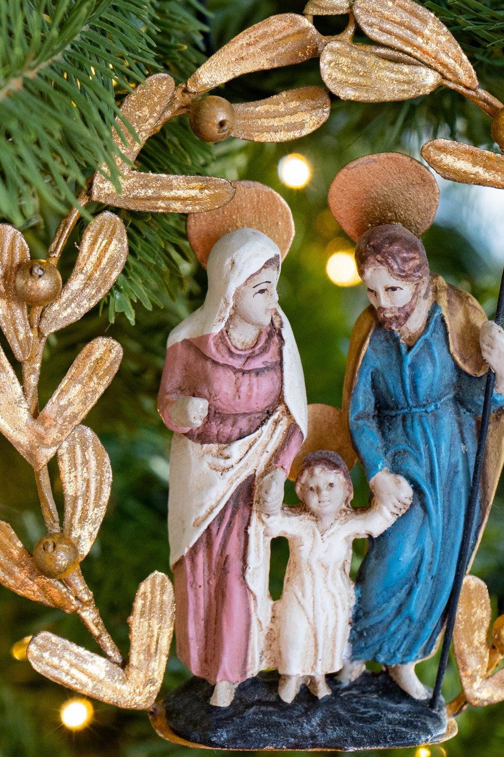 Detalle Adorno Artesanal Nacimiento Cristina Oria