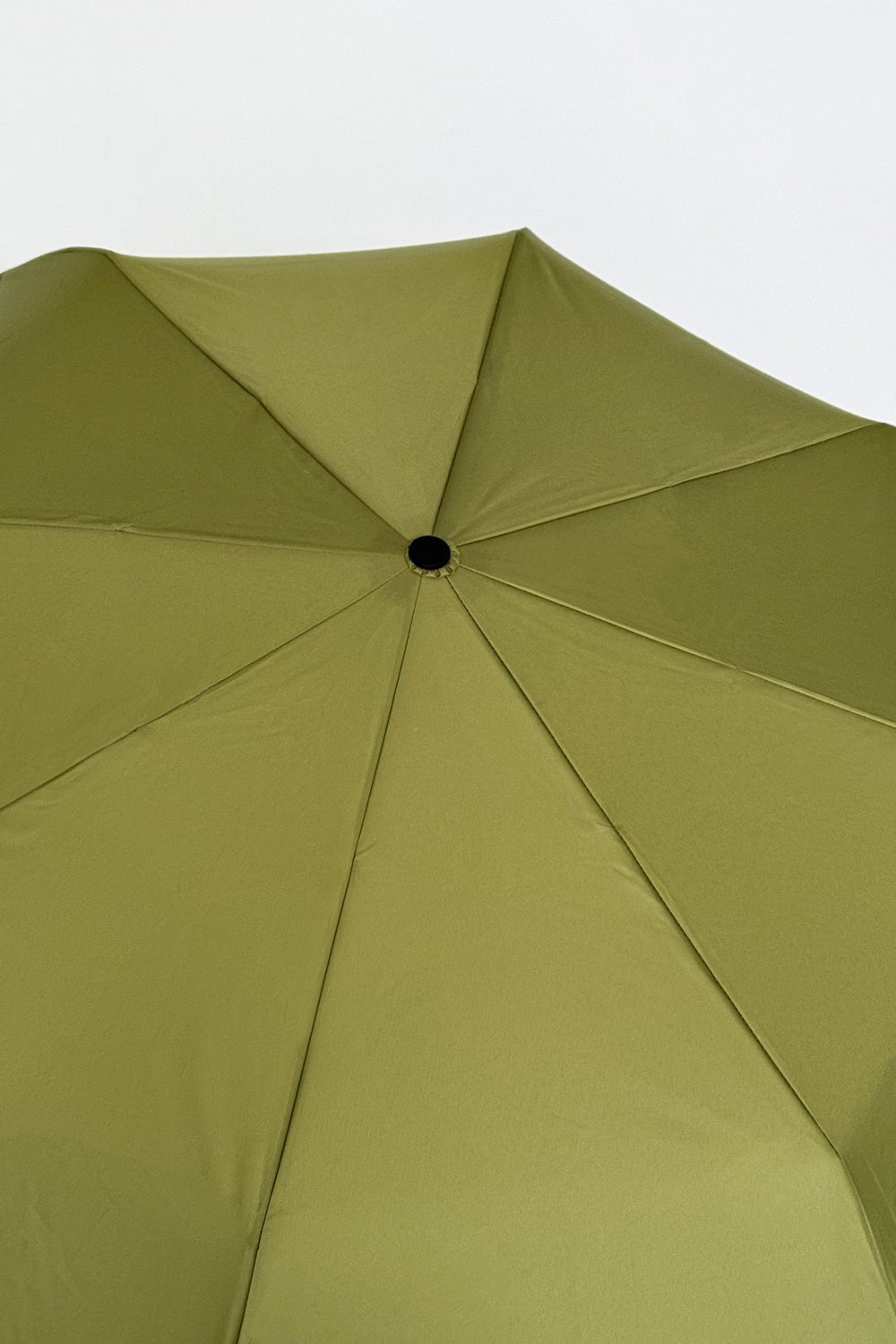 Paraguas Con Diseño Verde Oliva Y Mango Con Cabeza De Pato