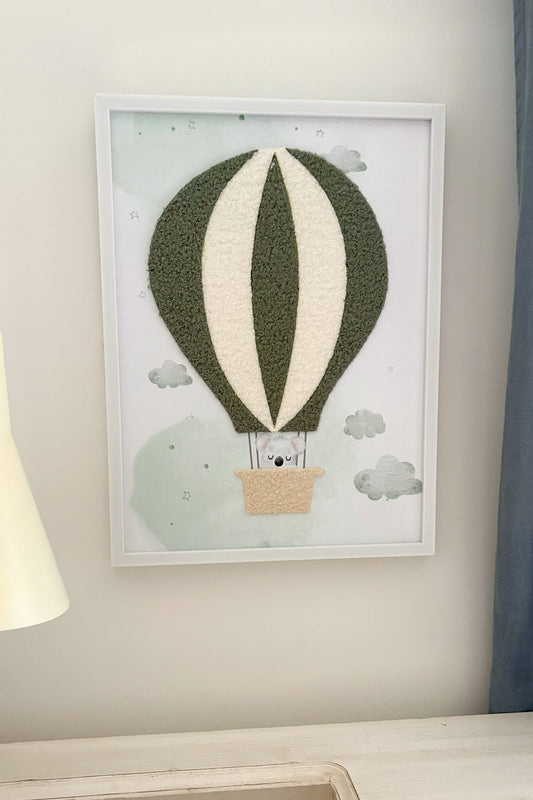 Cuadro Infantil Animales En Relieve Koala Cristina Oria