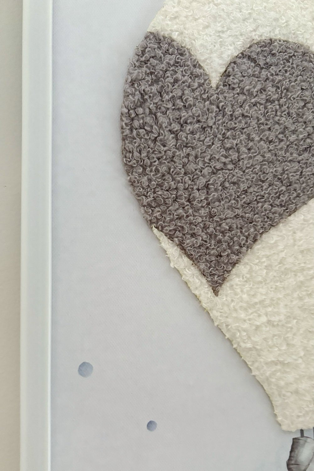 Detalle Cuadro Infantil Animales En Relieve Elefante Cristina Oria