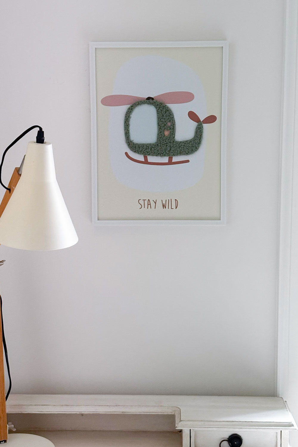 Cuadros Infantiles Diseños Vehículos En Relieve Helicóptero Cristina Oria