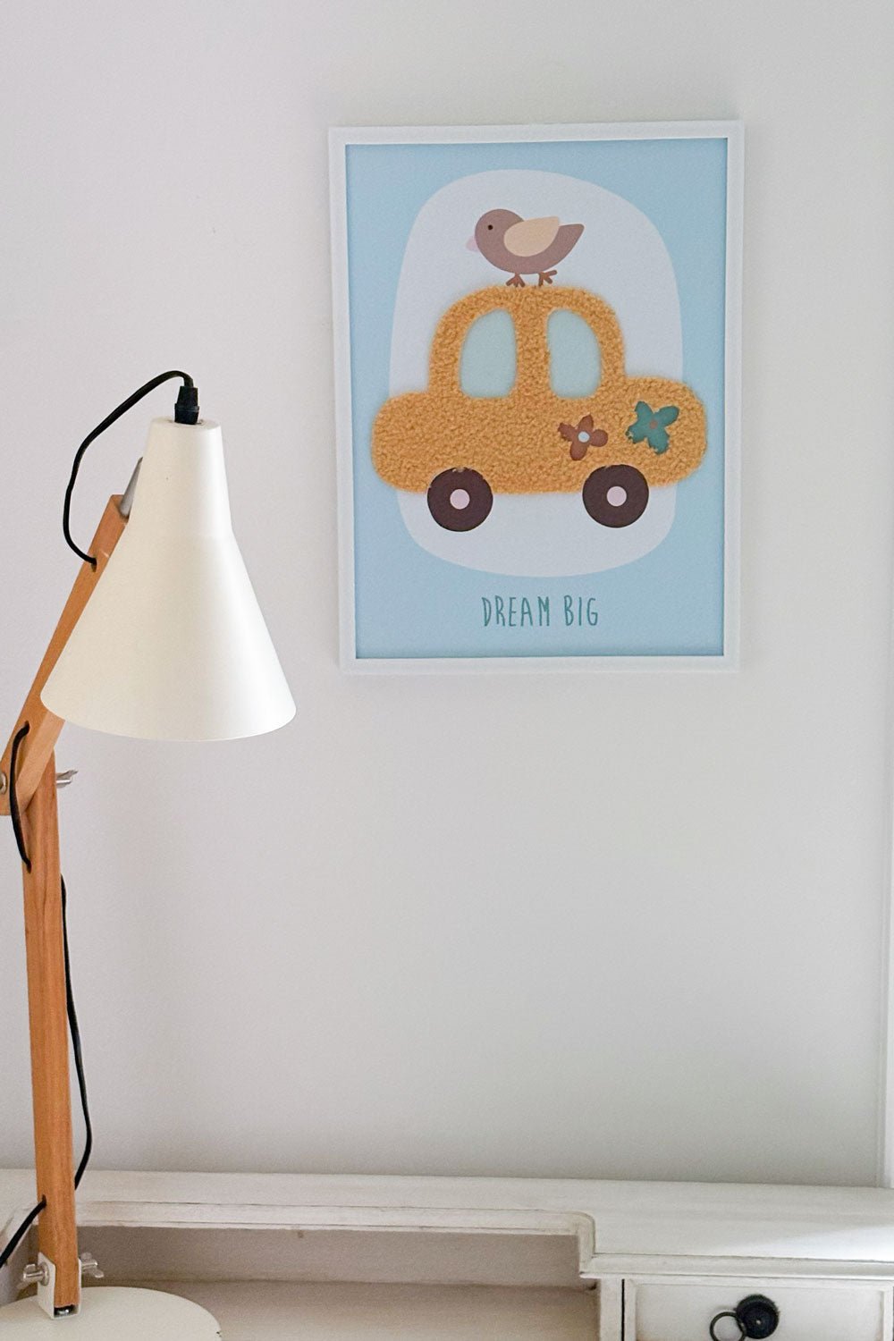 Cuadros Infantiles Diseños Vehículos En Relieve Coche Cristina Oria