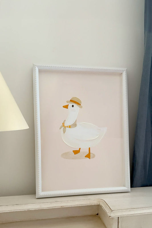 Glasbilder Enten-Design