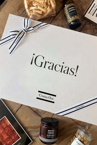 Caja Blanca Co Grande "Gracias" Cristina Oria 
