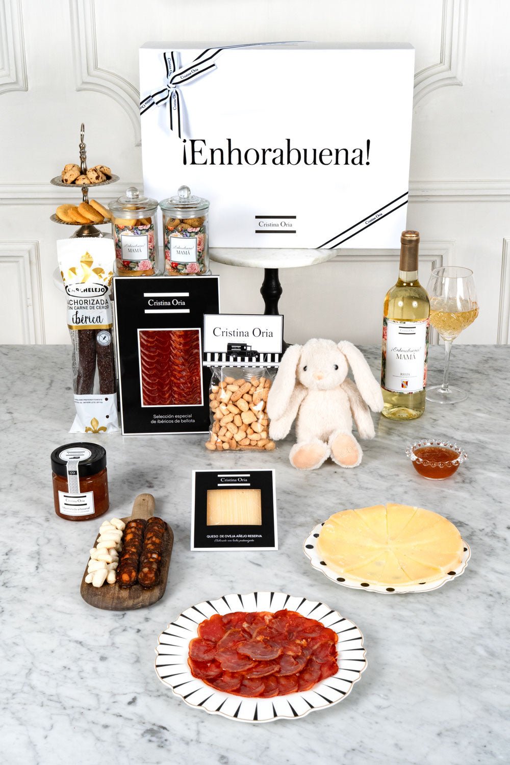 Caja Recién Mamá Capricho Gourmet & Conejo Blanco CO