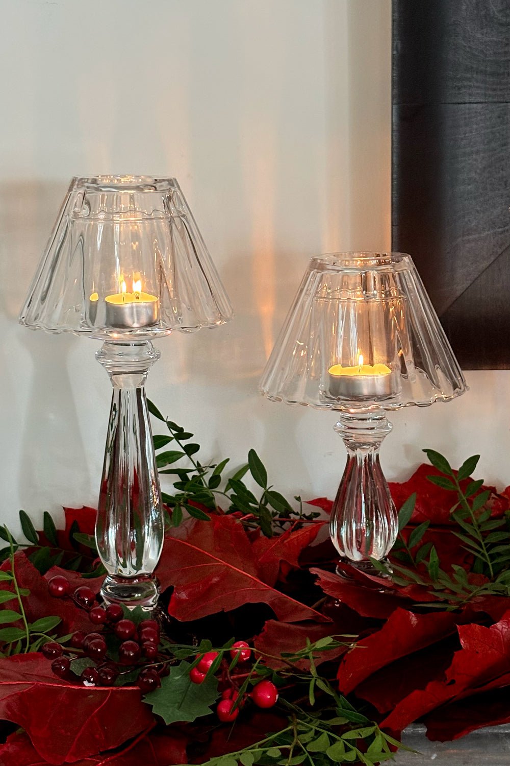 Detalle Navidad Candelabro De Cristal Con Diseño De Lámpara París Cristina Oria