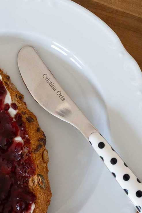 Cuchillo Con Diseño De Puntos CO - Cristina Oria