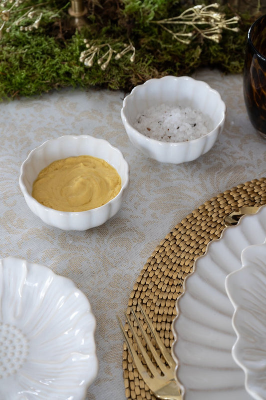 Mini Cuenco Blanca Flor Cristina Oria