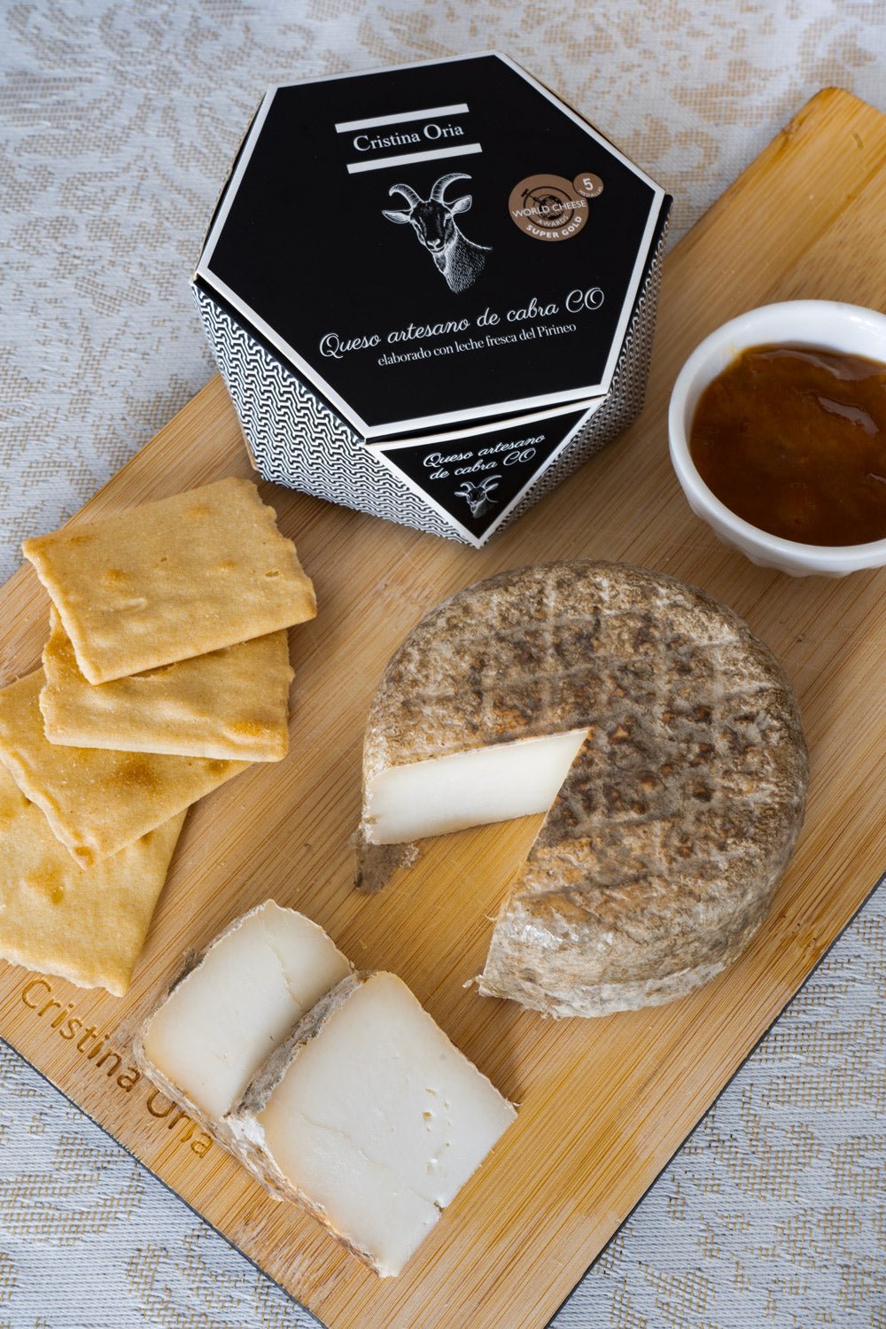 Queso Artesano De Cabra Cristina Oria