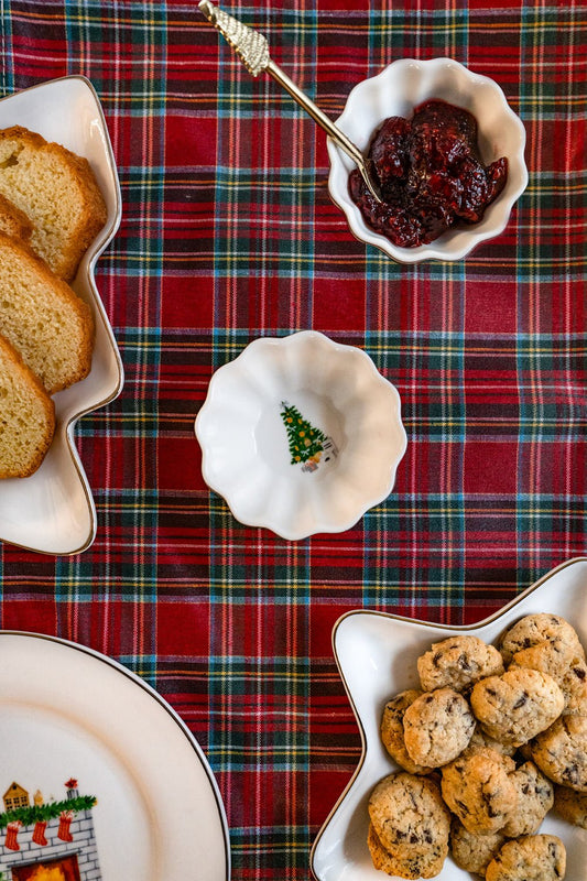 Mini Cuenco Con Diseño De Árbol De Navidad Cristina Oria