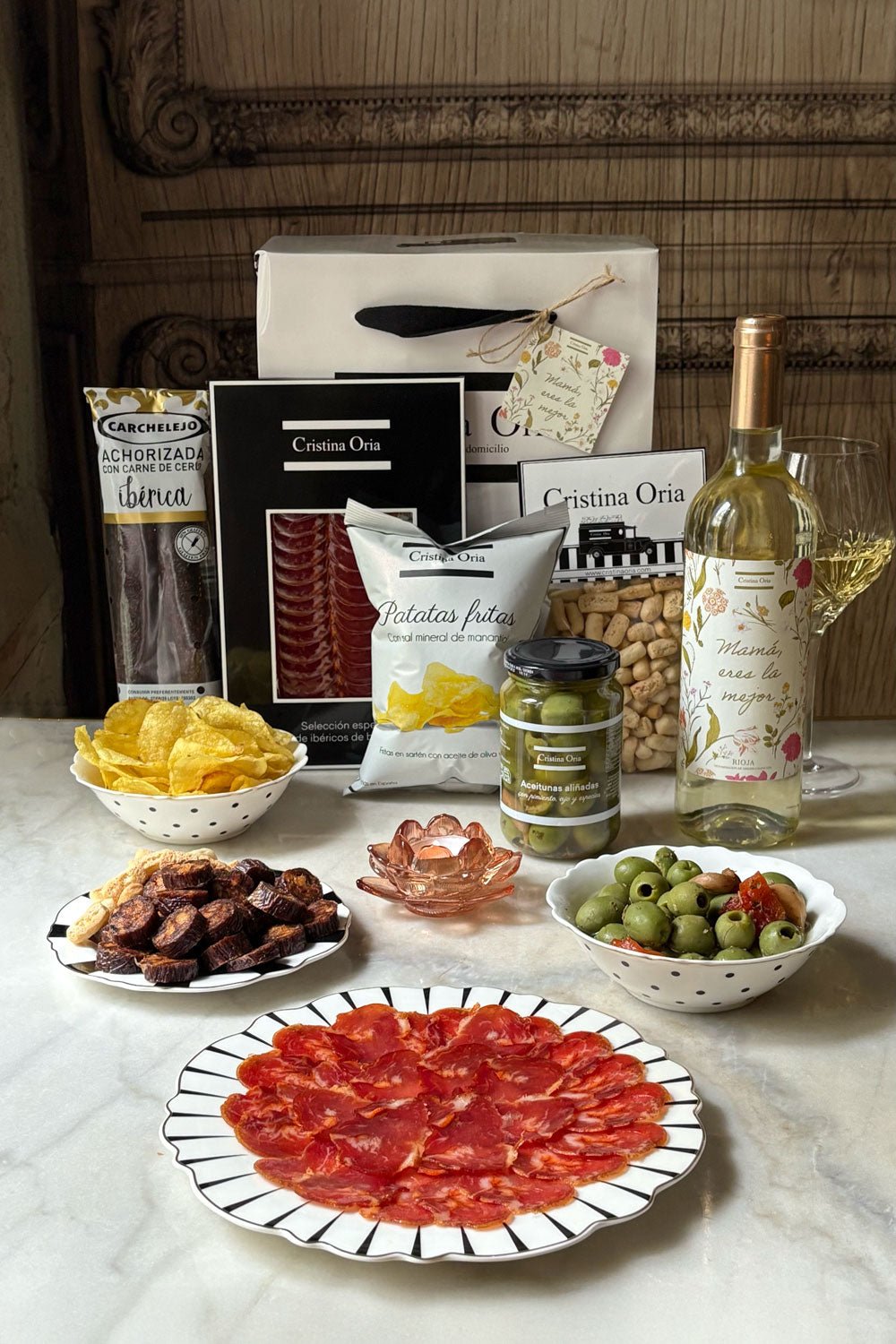 Bolsa Aperitivo Gourmet Especial Día De La Madre Cristina Oria