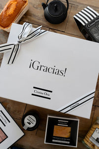 Caja Blanca Co Pequeña "Gracias" Cristina Oria