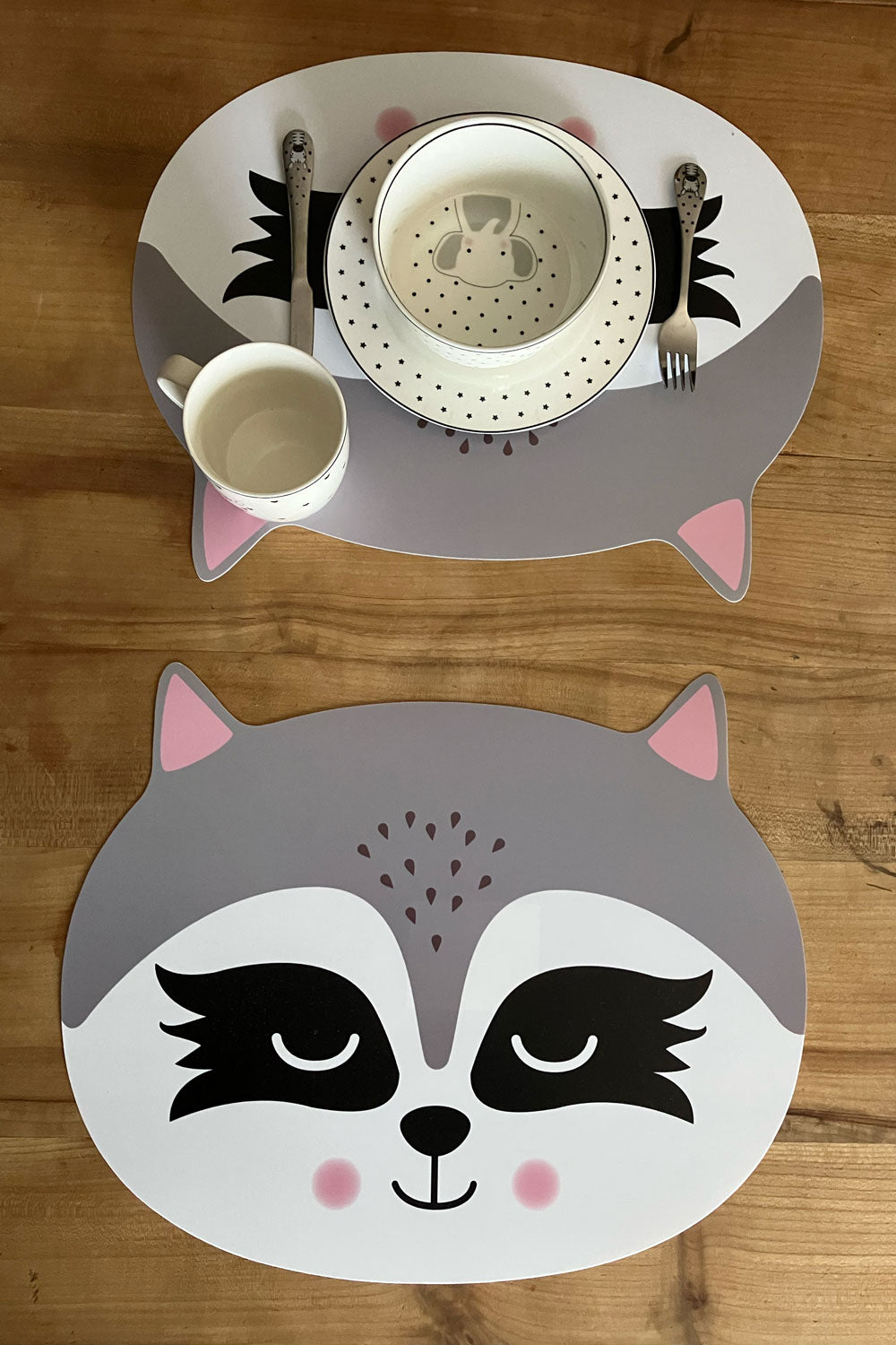 Individual Diseño Animal mapache Cristina Oria