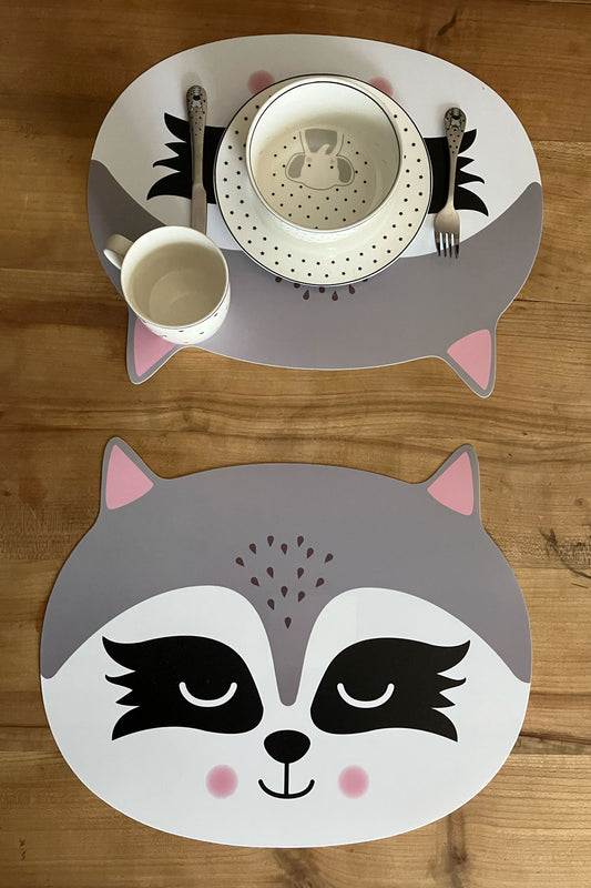 Individual Diseño Animal mapache Cristina Oria