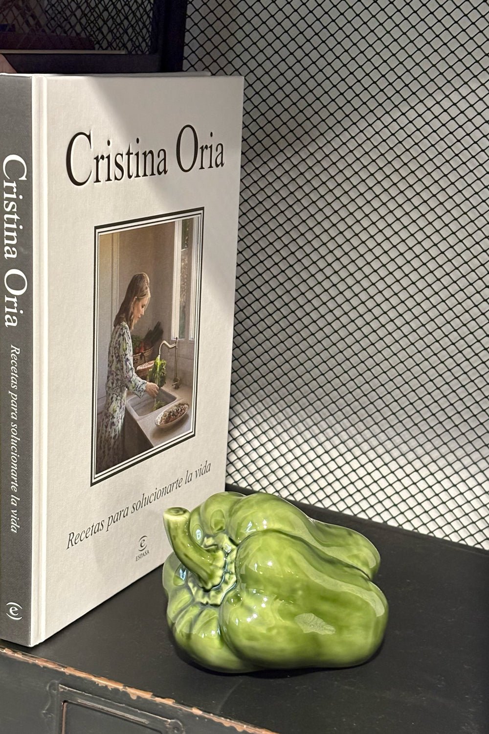 Adorno Diseño Pimiento Verde Cristina Oria