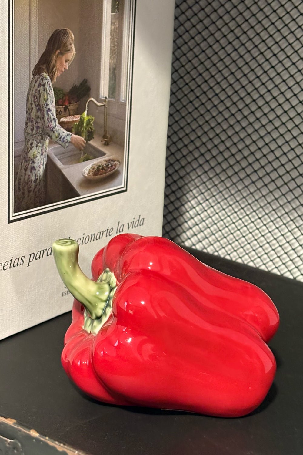 Detalle Adorno Diseño Pimiento Rojo Cristina Oria