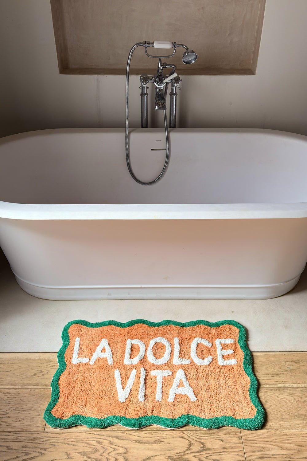 Alfombra De Baño Diseño "Dolce Vita" Cristina Oria