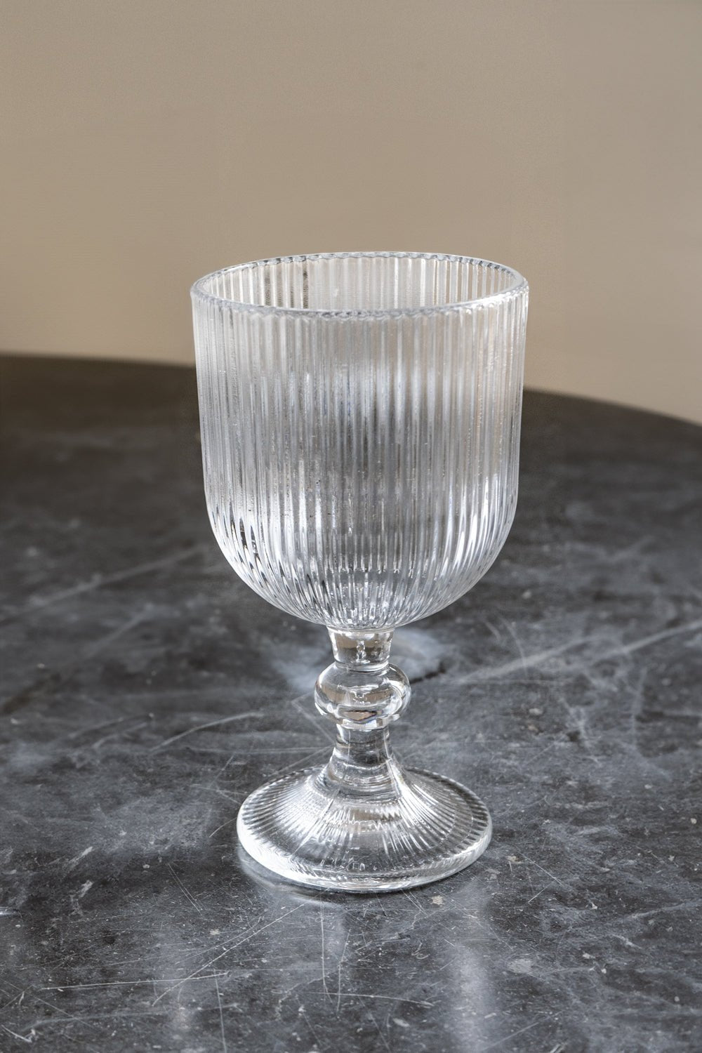 Copa De Cristal Tallada Transparente Cristina Oria
