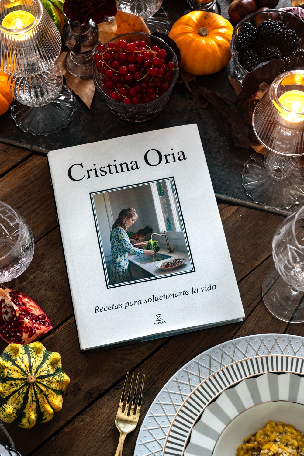 Libro Cristina Oria "Recetas Para Solucionarte La Vida"