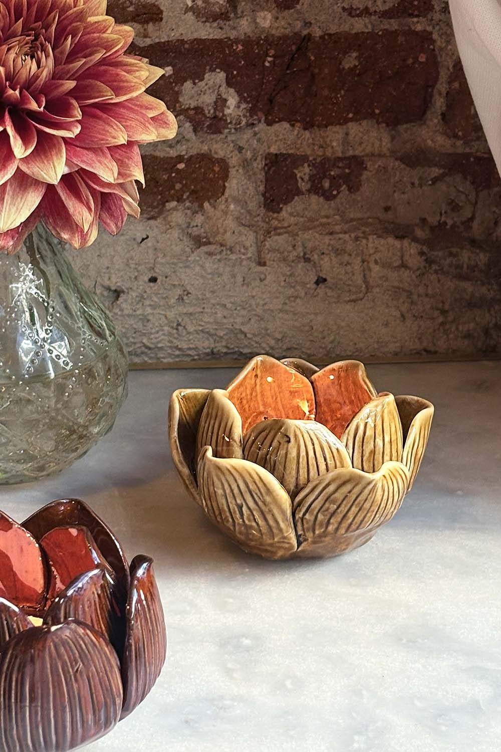Portacandele Fiore di Loto