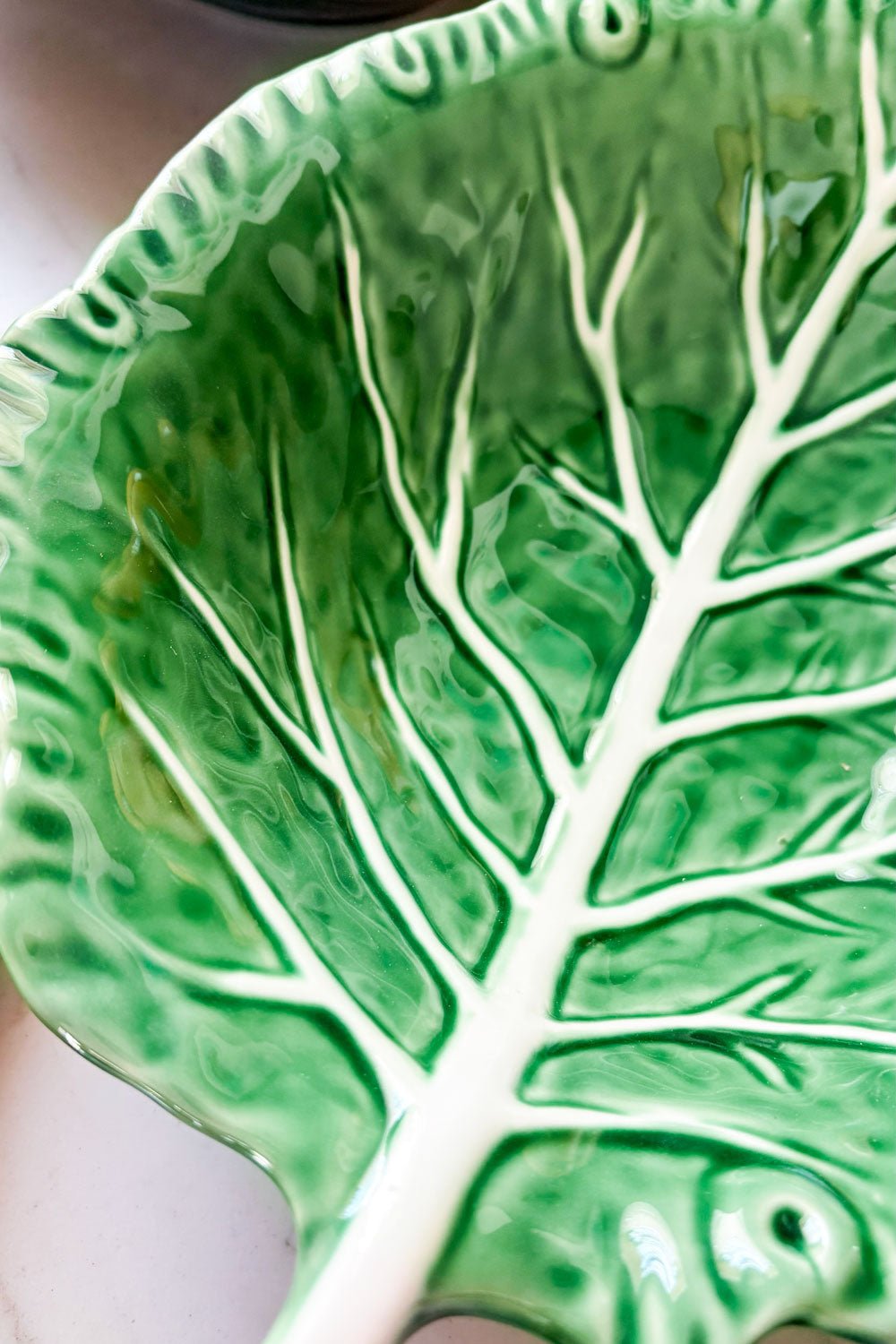 Detalle Ensaladera Repollo Verde Cristina Oria