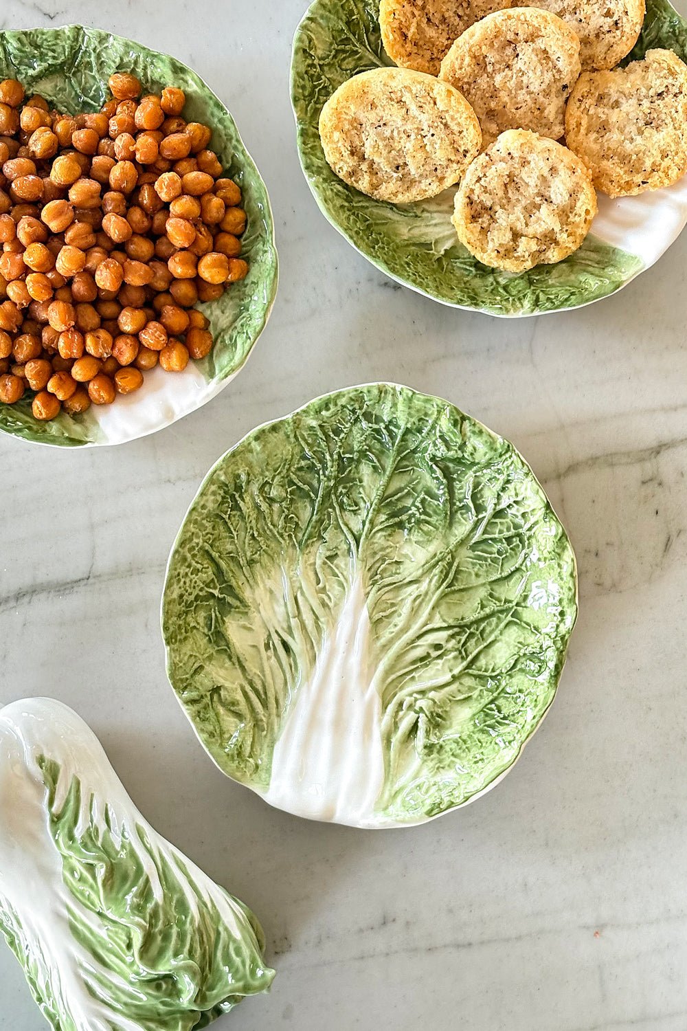 Plato Diseño Lechuga Cristina Oria