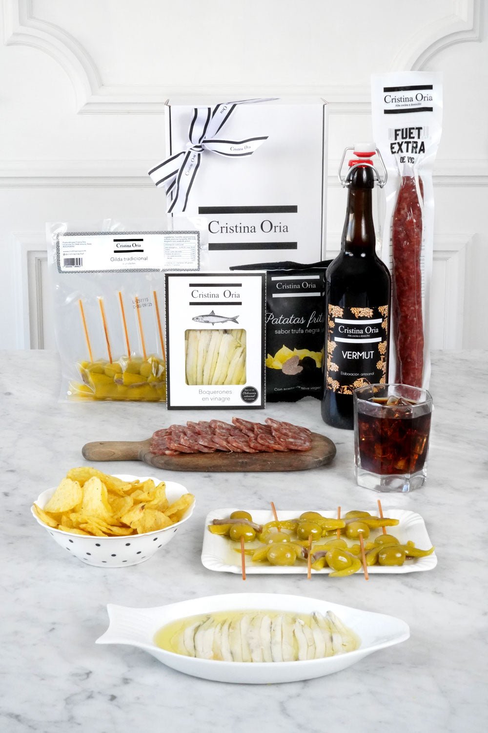 Caja Aperitivo Madrileño Cristina Oria