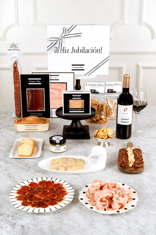Caja Foie, Ibéricos & Trufa Especial Jubilación Cristina Oria