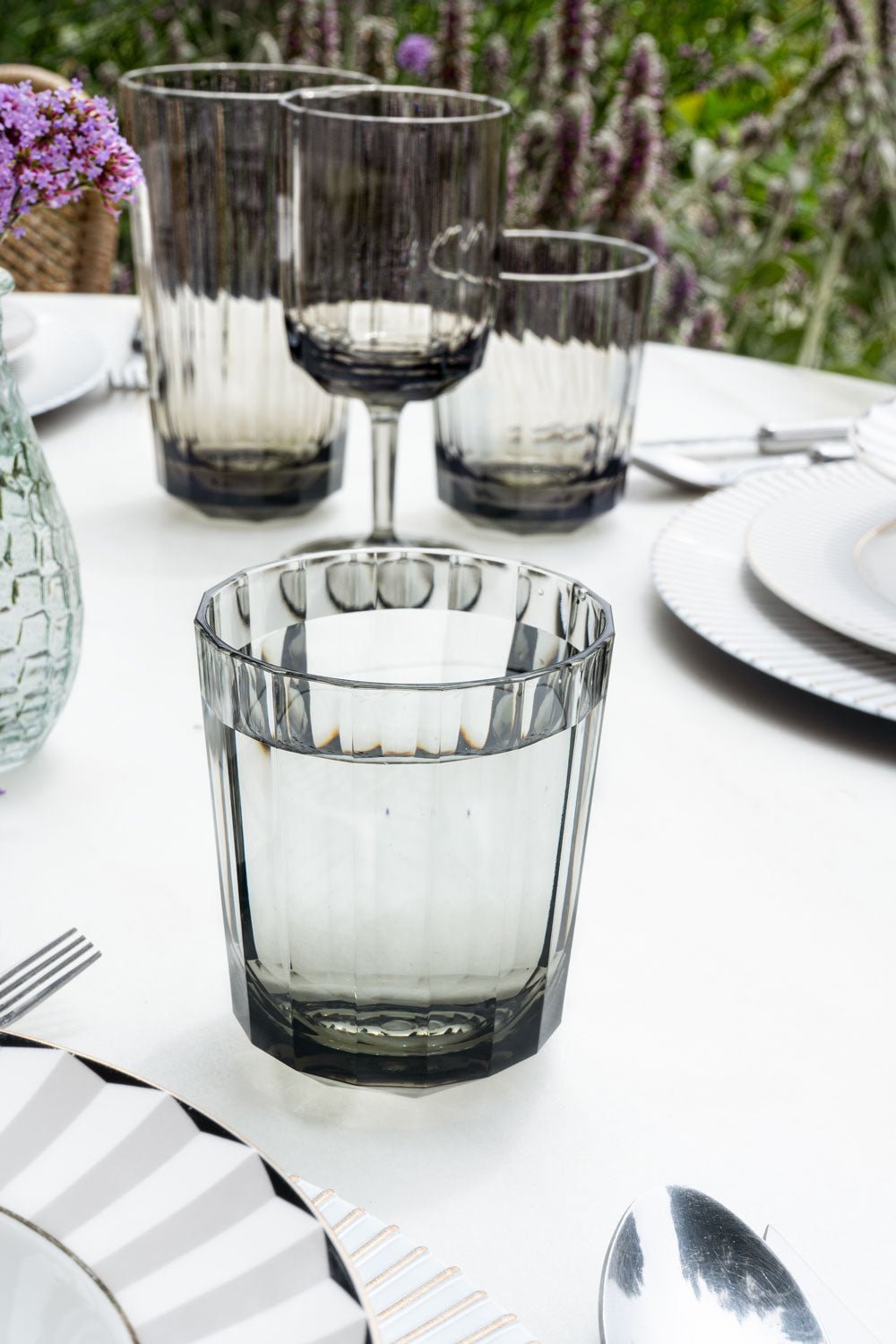 Vaso Acrílico Gris Cristina Oria