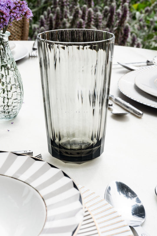 Vaso Acrílico Gris Grande Cristina Oria