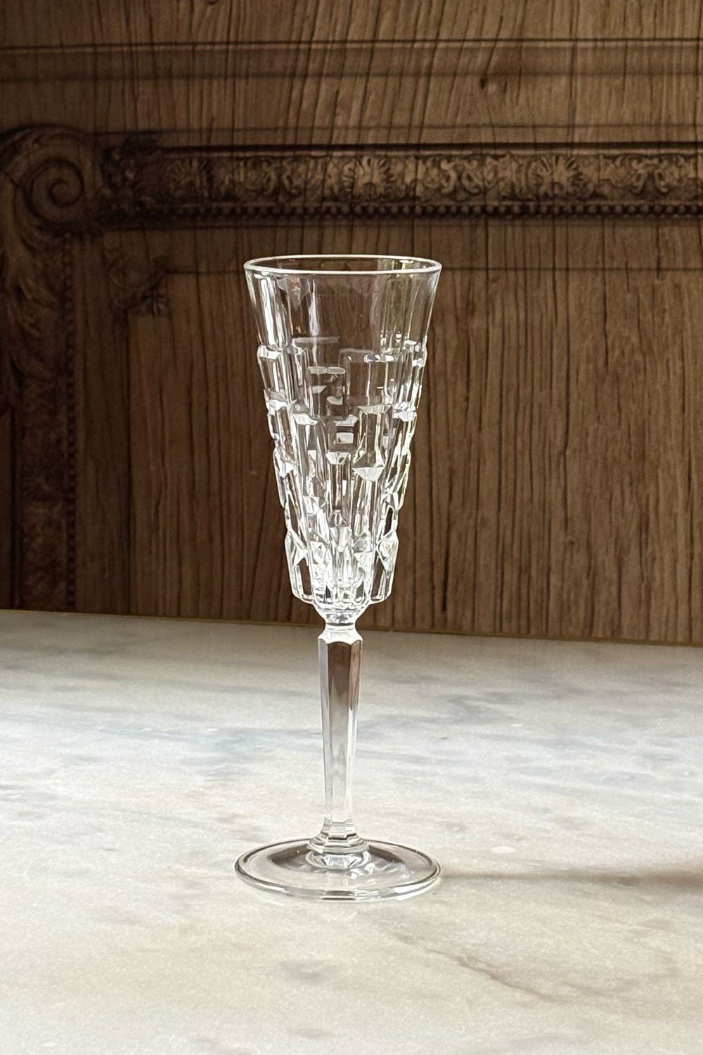 Detalle Set 6 Copas De Champagne Diseño Glacial Cristina Oria