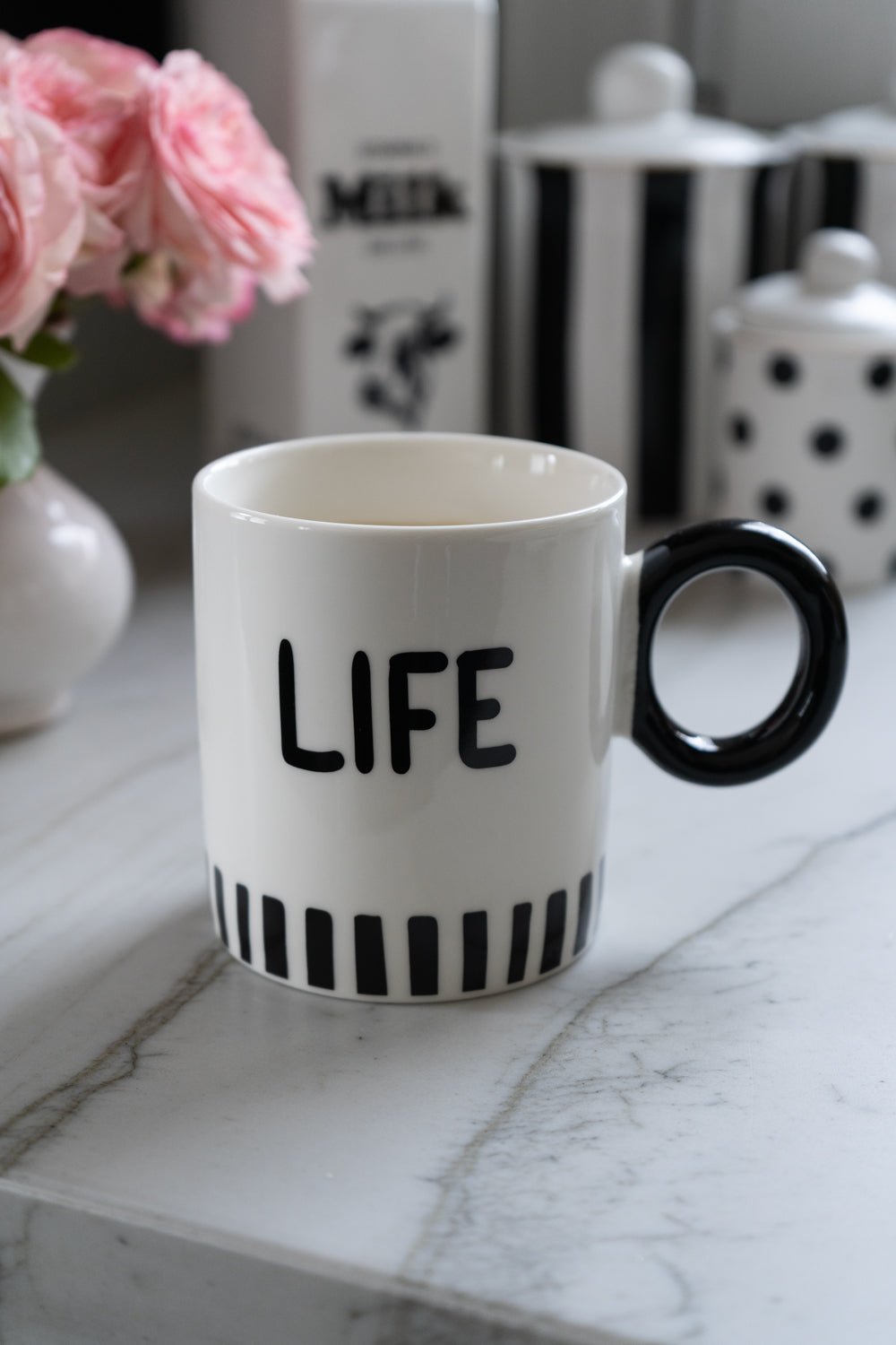 Taza Con Mensajes Life Cristina Oria