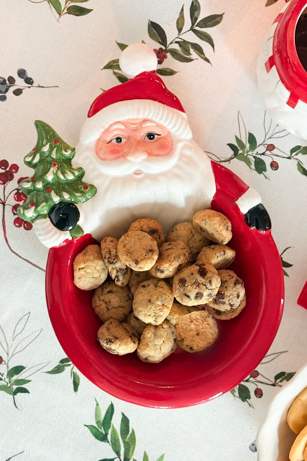 Detalle Cuenco Con Diseño De Papá Noel "Merry Christmas" Cristina Oria