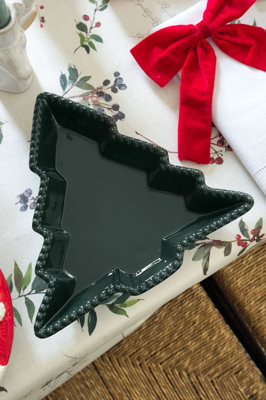 Bandeja Con Diseño De Árbol Verde Cristina Oria