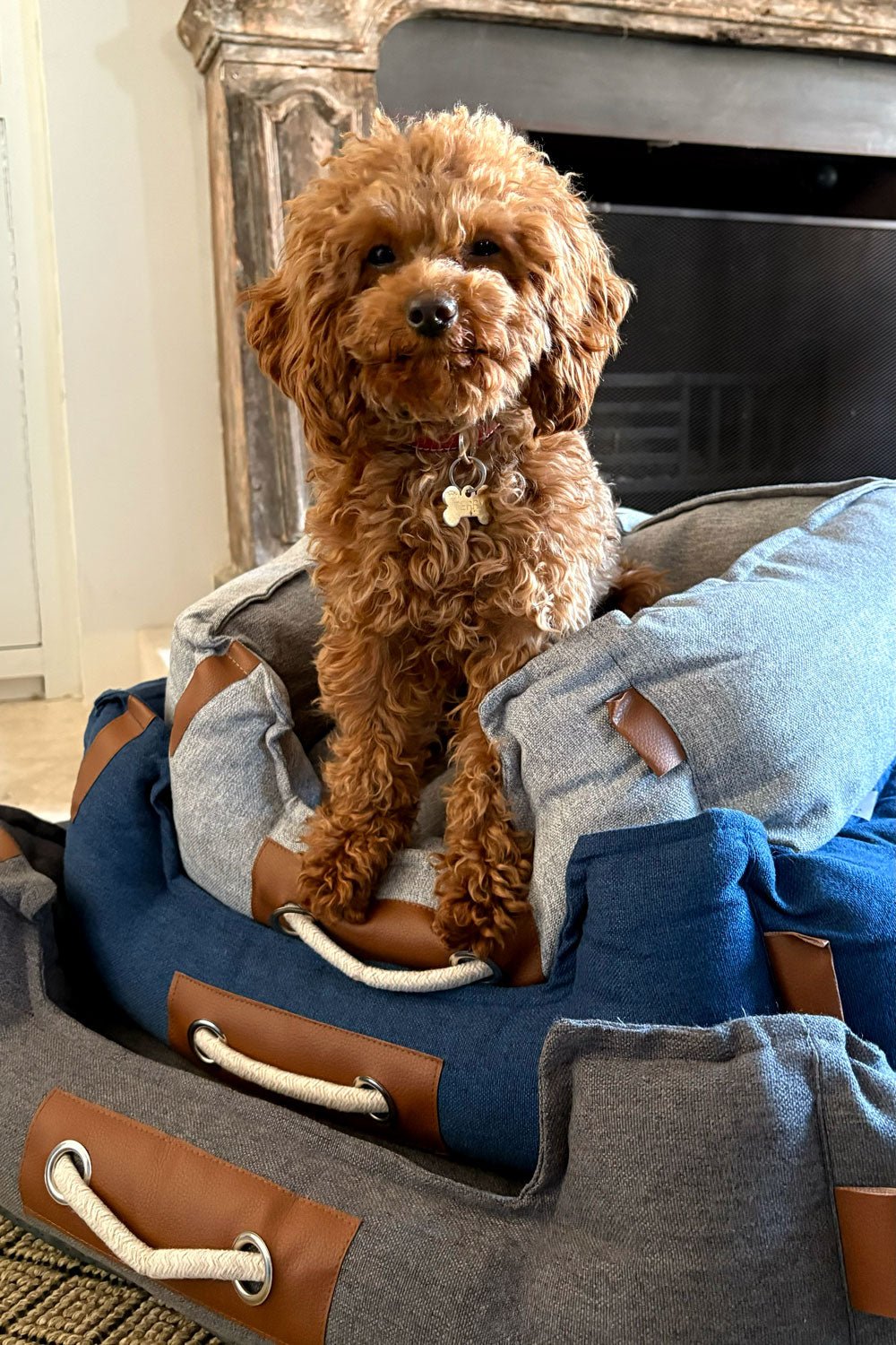 Cama para Mascotas de Tela