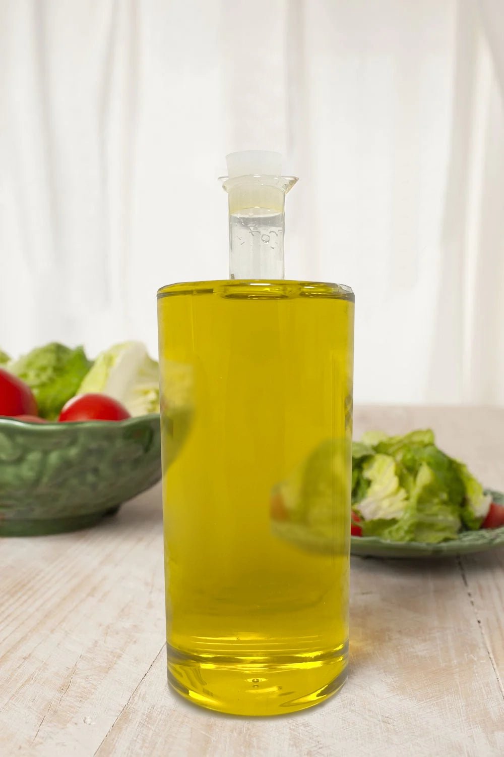 Aceitera De Cristal Con Figura "Oil"