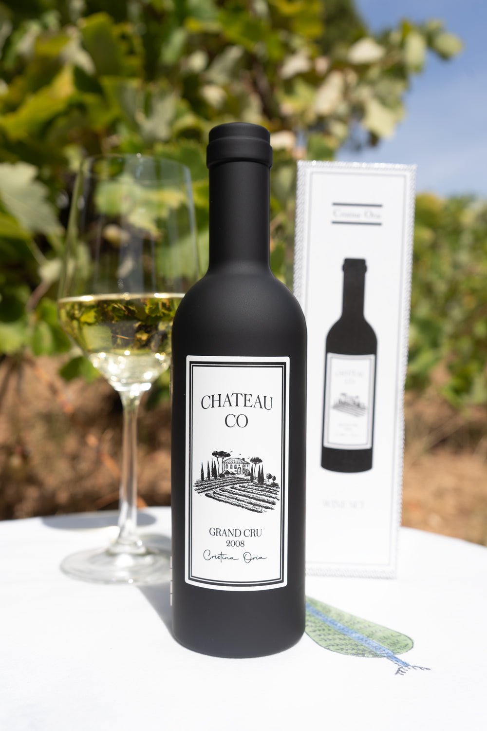 Wine Set: Botella con Accesorios para el Vino CO
