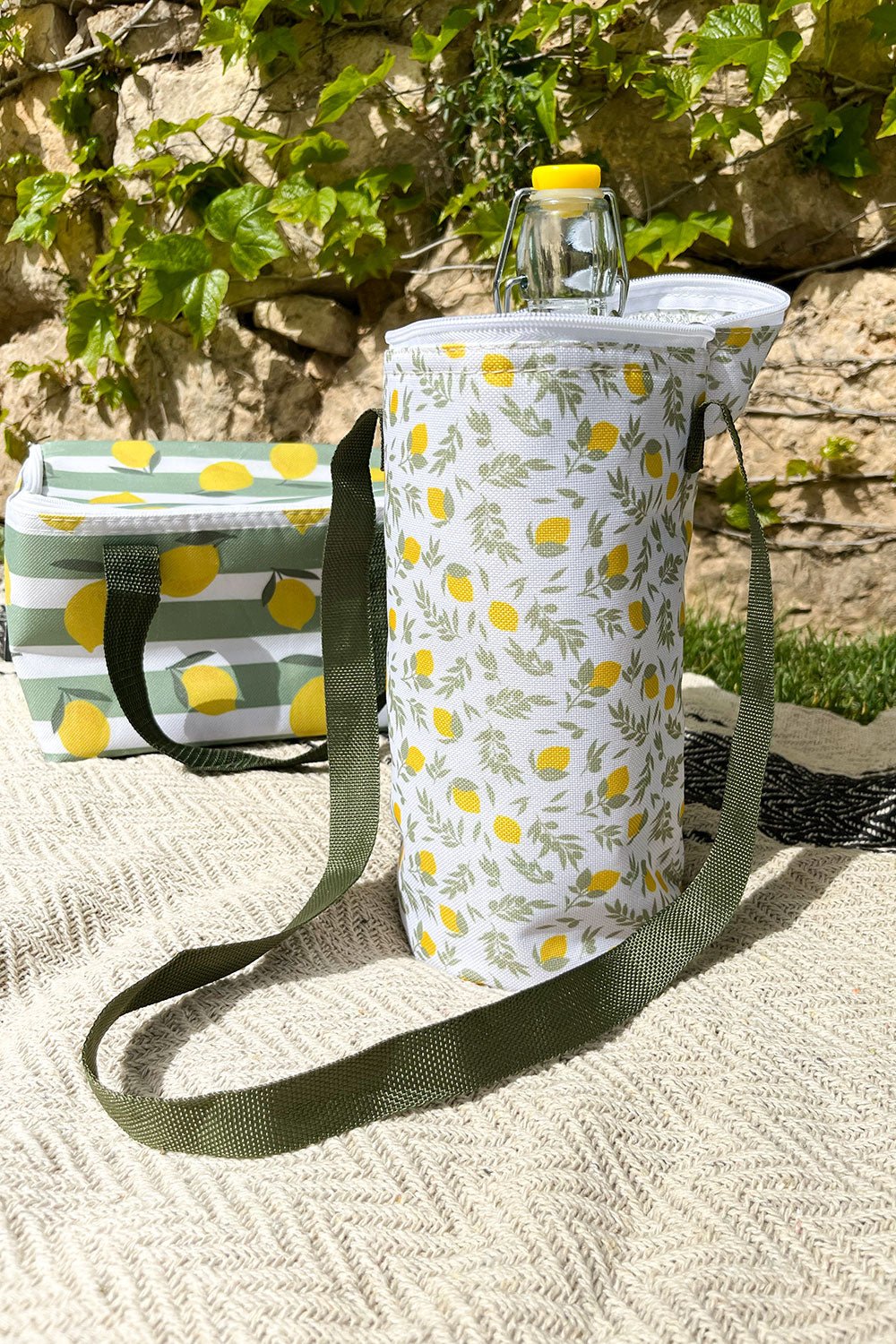 Bolsa Térmica Para Botellas Limones Cristina Oria