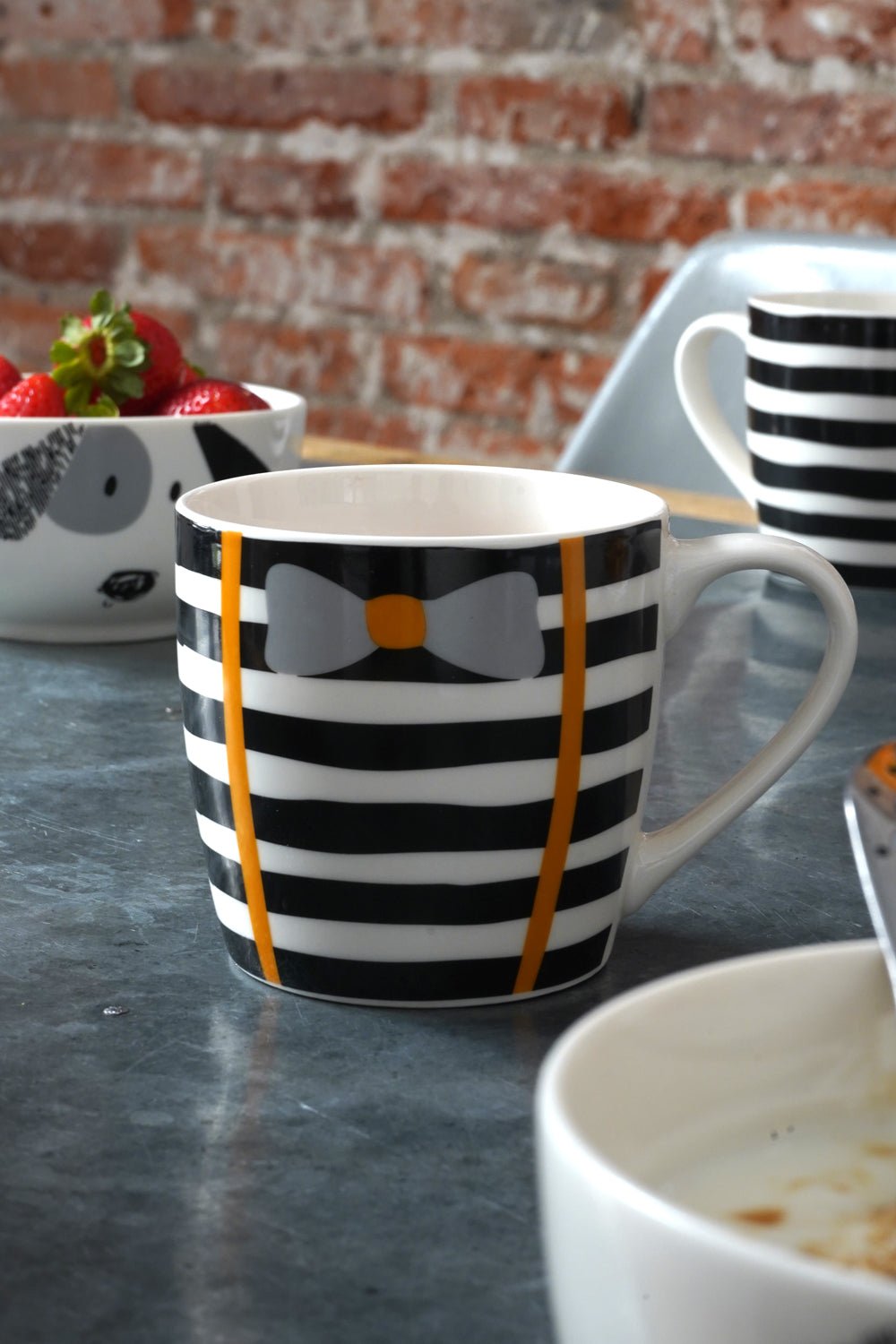 Detalle Taza Set de Taza & Cuenco Kids con Diseño de Perrito Cristina Oria